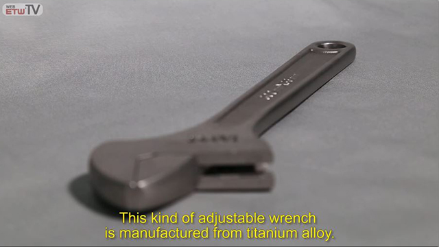 Titanium Alloy Adjustable Wrench